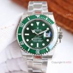 AVA Swiss Copy Rolex Submariner Date 40 Cal.3135 Watch Green Dial 904L Steel